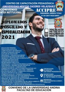 DIPLOMADOS DE POSGRADO Y ESPECIALIZACIÓN
